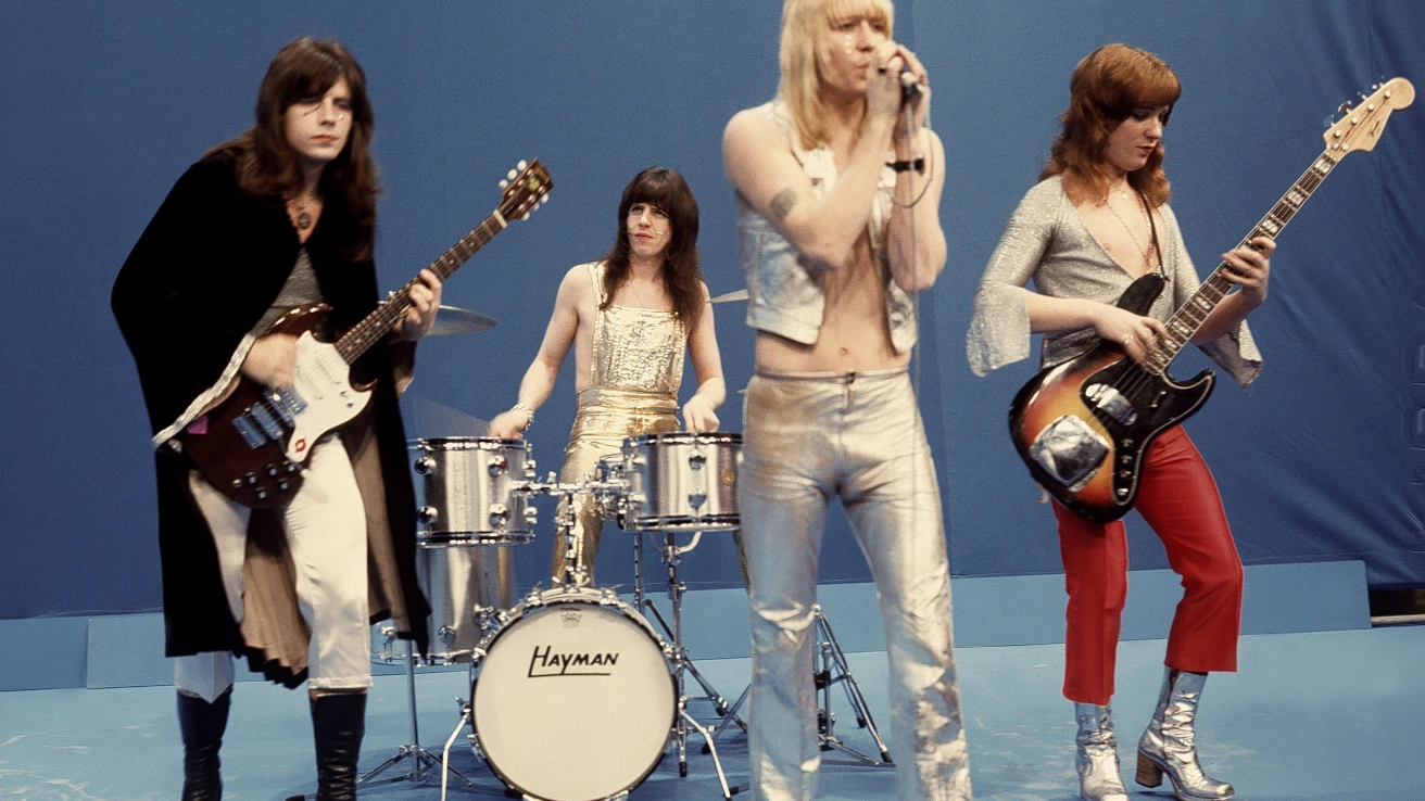 The Sweet in concert